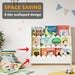 White Three Tier Montessori Bookshelf NurseryPlayroom
