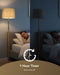 Boho Floor Lamp+Mid-Century Modern Wood Floor Lamp