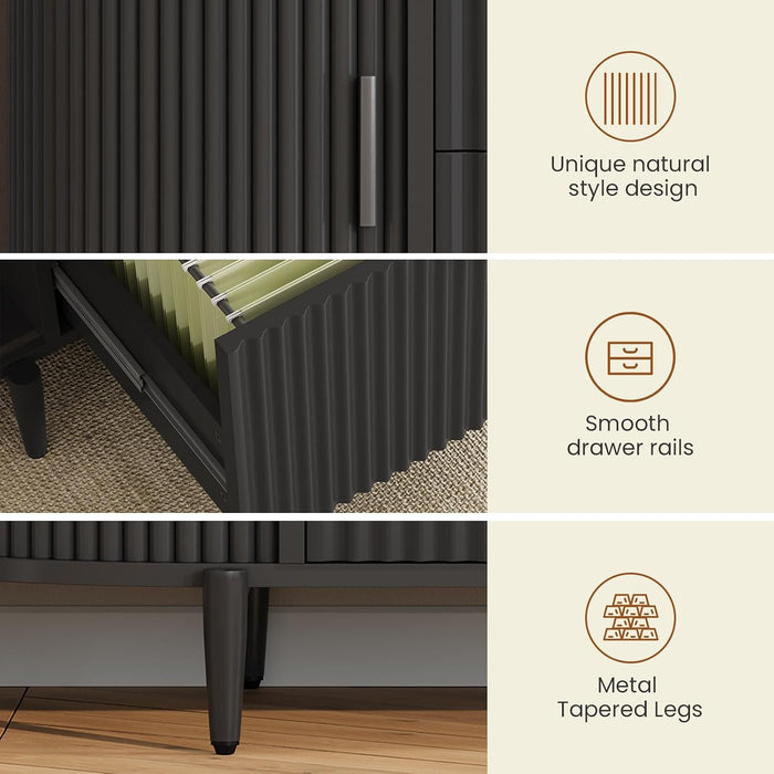 39 Inch Executive Filing Cabinet PremiumQuality Durable