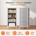 4 Storage Drawer Dresser, Storage Cabinet, Clothes Organizer