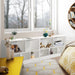 White 44 Inches Multifunctional Engineered Cube Bookcase