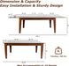 Extendable Dining Table for 6-10 People,70.87''-106.4''Modern Space-Saving Wood Kitchen Table,Rectangle Folding Conference Meeting Table for Living Meeting Room Kitchen,Walnut