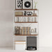 4-Tier Industrial Bookshelf, Storage Bookcase for Living Room, Bedroom, Home Office, and Kitchen, 11.81"X31.5"X51.18" Inches (Walnut, 4T32IN)