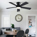 46-Inch-Black-Ceiling-Fan-With-DimmableLED-Remote-Memory