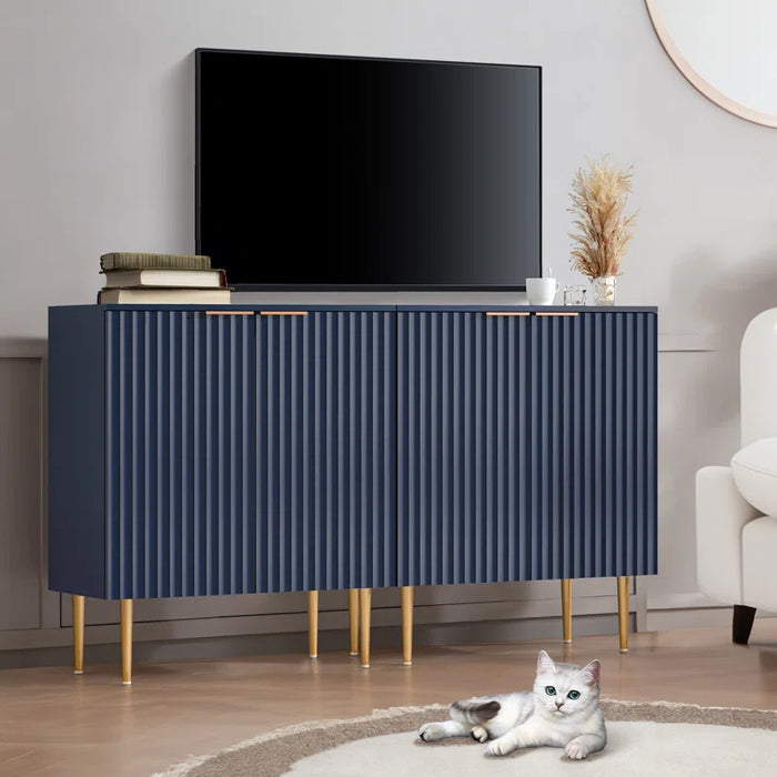 Rishaw 34.3" Tall Adjustable Shelf 2 - Door Accent Cabinet