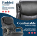 La-Z-Boy Big and Tall Executive Office Chair Lumbar Support, Leather Chair