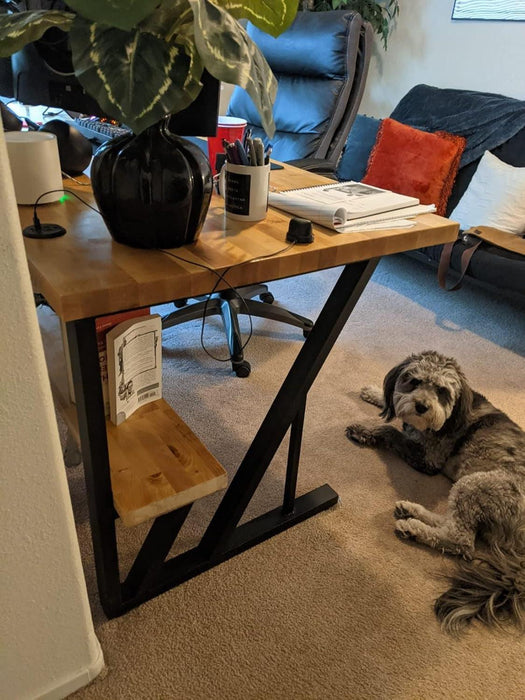 Black Iron Table Legs 28 Inches IndustrialStrength