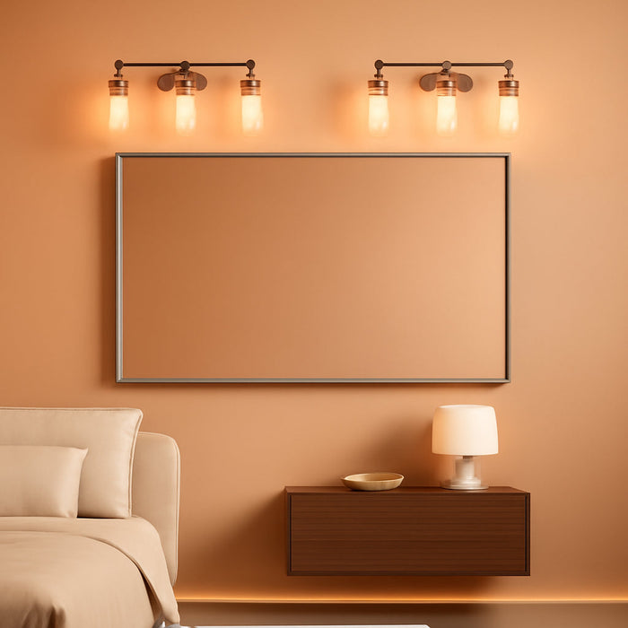 24x40 Inches Frameless Beveled Bathroom Mirror Wall