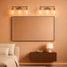 24x40 Inches Frameless Beveled Bathroom Mirror Wall
