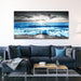 Wall Art for Living Room Large Wall Decor for Office Modern Bedroom Wall Decor Blue Beach Sun Ocean Landscape Canvas Prints Wall Paintings Seascape Framed Pictures Artwork Home Decor 40X20