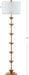 Antiqued Gold Floor Lamp SixtyThreePointFiveInchHeight