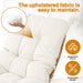 Outdoor Rattan Swivel Chair,Nature Wicker Patio Rotating Chair with Beige Thickened Cushion and Side Pocket,360° Rotation Patio Lounge Chairs for Living Room Bedroom Backyard Balcony