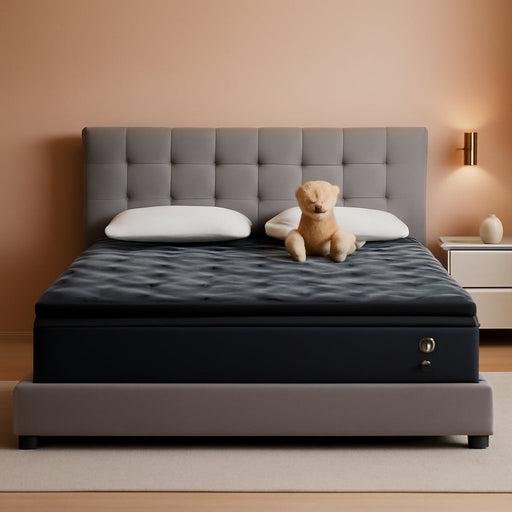 Full Size Mattress, 12 Inch Full Mattress in a Box, Memory Foam Hybrid Mattress with Pocketed Coils, Medium Firm Feel, Pressure Relief & Motion Isolation, Certipur-Us Certified