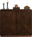 39" Narrow Sideboard Buffet Cabinet,Bar Cabinet Solid Wood Doors