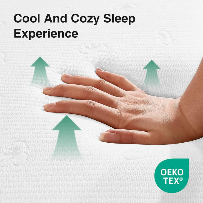 Memory Foam Mattress Full, 10 Inch Full Size Mattress with Comfort Foam & High-Density Support Foam for Pressure Relief & Contour Support Mattresses in a Box, Medium Firm Feel