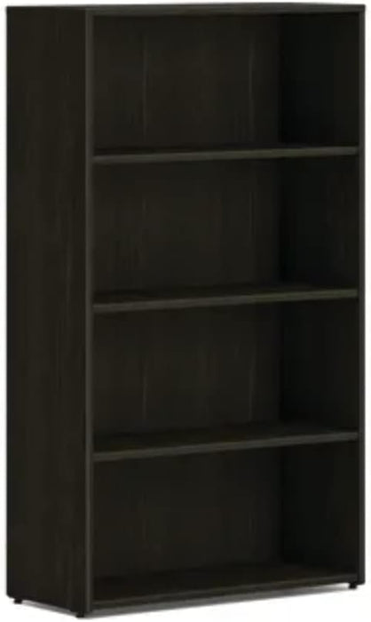 MOD Laminate Bookcase Mahogany 2 Shelf 30" W X 13" D X 29" H