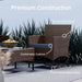 Outdoor Patio Sofa Set Navy Cushions Weatherproofing