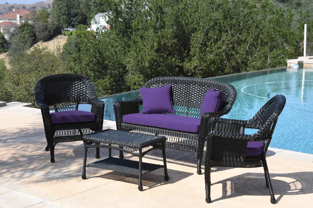 Cecilton 4 - Person Patio Conversation Sets with Cushions