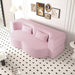 Powder Pink UltraComfort Contemporary Foldable Sleeper Sofa