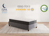 Twin Hybrid Mattress, Medium-Firm, Made in USA