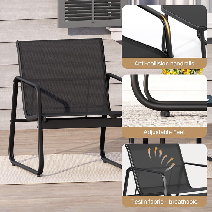 7 PCS Patio Furniture Set, Outdoor Conversation Set