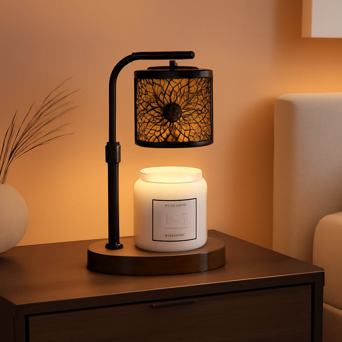 Candle Warmer Lamp with Timer, Electric Candle Lamp Warmer Birthday for Mom Women Home Bedroom Decor Wax Melt Warmer for Scented Wax with Jar Candles (Dragonfly)