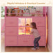 Pink Twin Over Bunk Bed With RGBLEDIlluminationSystem