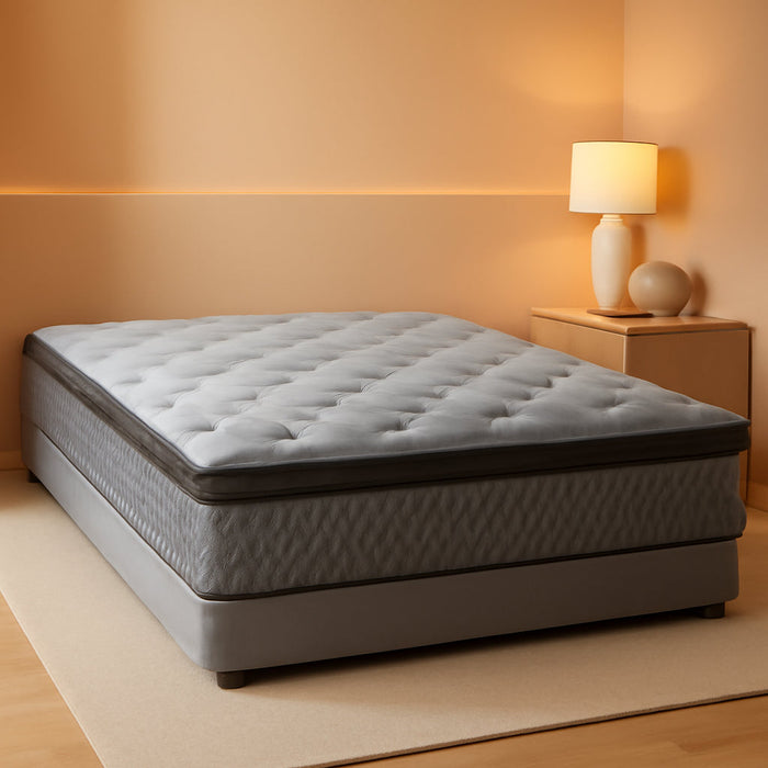 Executive Queen Hybrid Mattress 12 Inch GelMemoryFoamPlus