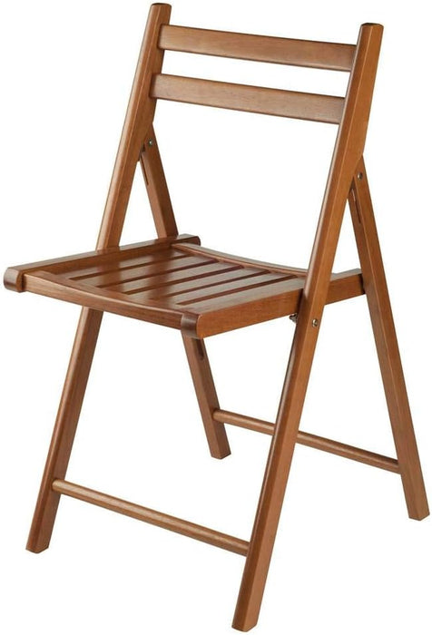 Robin 4-PC Folding Set Teak Chair, 17.64 X 20.1 X 32.28