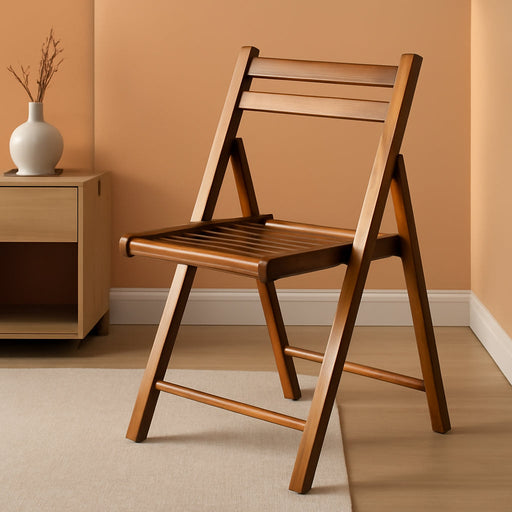 Robin 4-PC Folding Set Teak Chair, 17.64 X 20.1 X 32.28