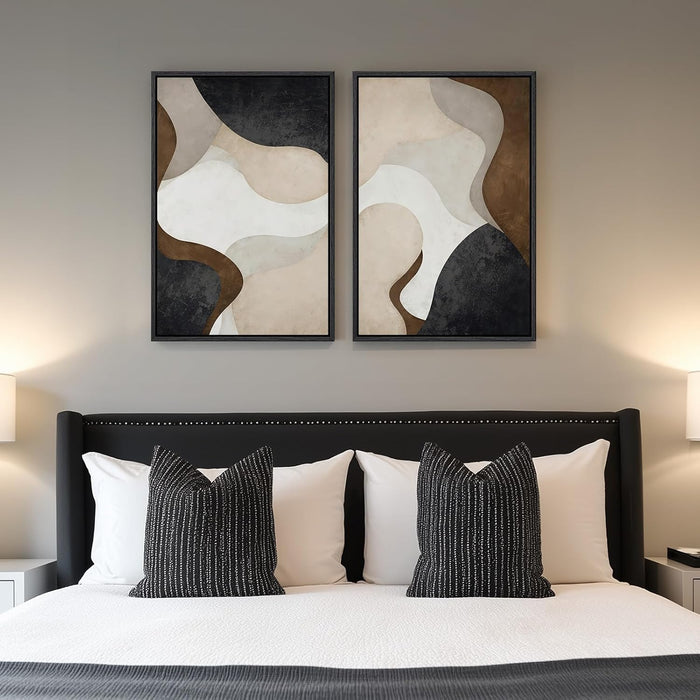Framed Artwork 16x24 Modern Wall Decor Collections