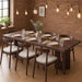 78" Dining Table for 6-8, Kitchen Table for Dining Room