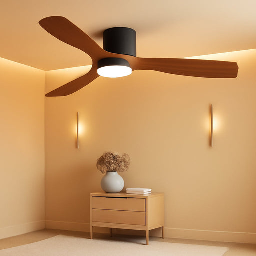 52 Inch Customizable Dimmable Contemporary Ceiling Fan