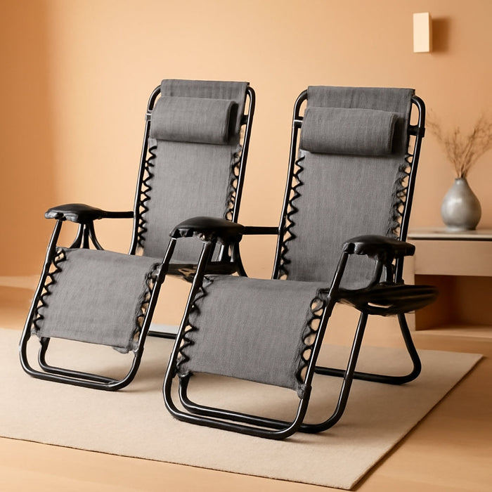 Zero Gravity Chair Recliner, Gray