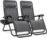 Zero Gravity Chair Recliner, Gray