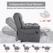 Big Man Power Lay Flat Lift Recliner Chair,Grey