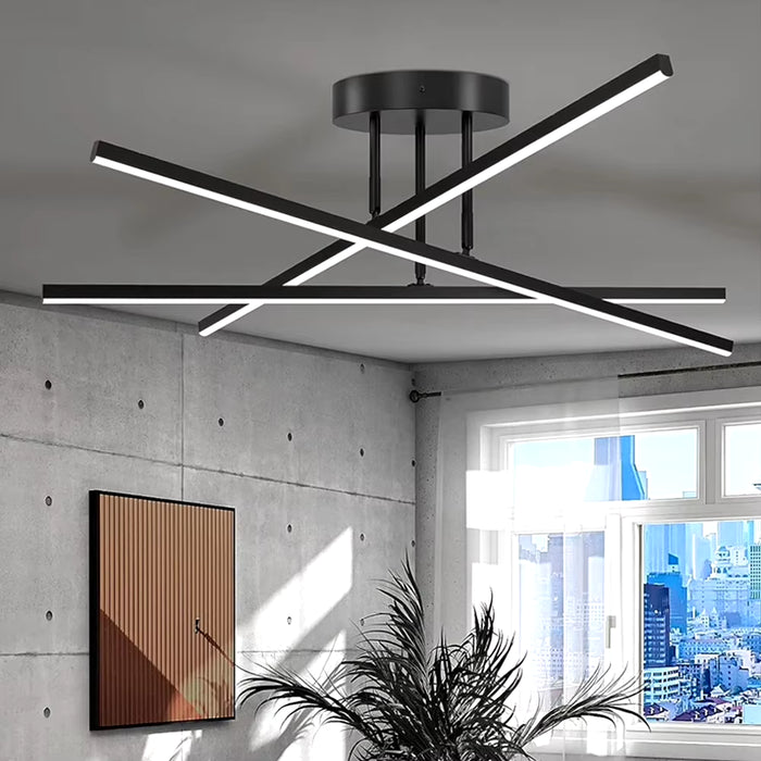 2024 New Ceiling Lamp Nordic Modern LED Lamp Living Room Dining Room Bedroom Lights Ceiling Chandelier