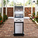 Deluxe 2-Burner Propane Gas Grill W/ 2 Foldable Shelves, Outdoor Cooking, Patio, BBQ, Silver & Black, 720-0864RA