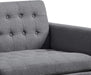 Gray Loveseat Sofa for Living Room