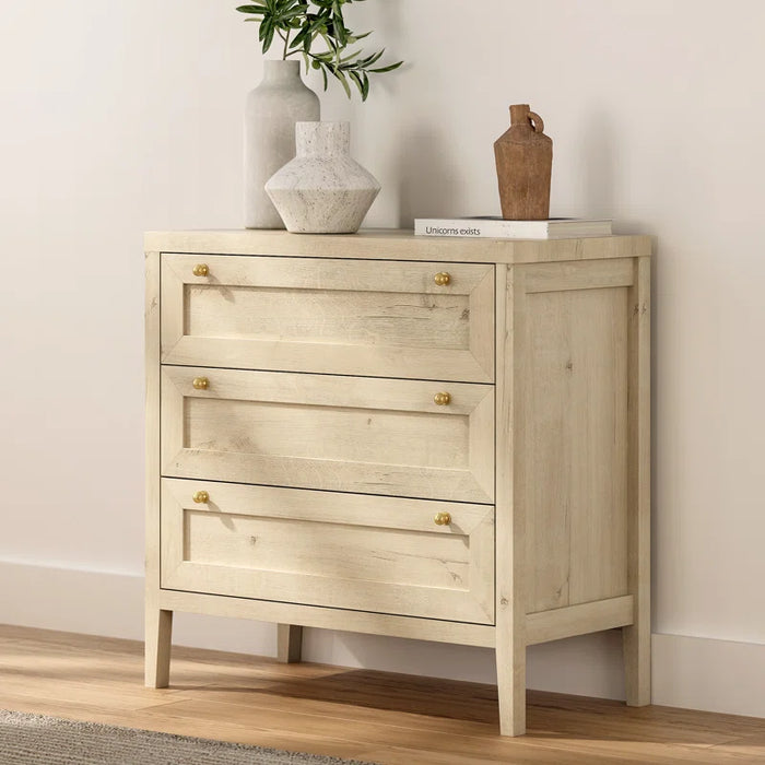 3 Drawer Dresser,Wide Chest of Drawers