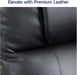 Power Lift Recliner Electric Chair for Elderly with USB Charge Port, Black