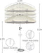 6.5Ft Sun Shade Umbrella, Portable Umbrella with Stand for Sports, Water Weight Bag, Adjustable and Lightweight, Sun Protection, Khaki