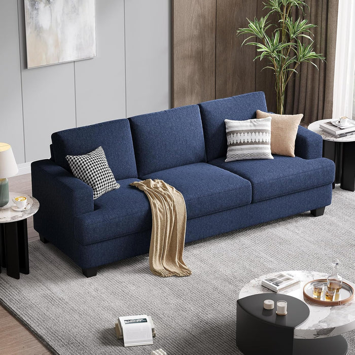 Three Seater Sofa With Sumptuously Padded Cushions