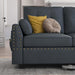 Convertible L-Shaped Sectional Sofa for Small Spaces