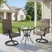 Patio Chairs Set of 2, Outdoor Chairs Set of 2, Patio Chairs, Brown