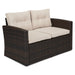 Barrada Rattan 7 - Person Seating Group with Cushions