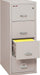 Vertical 4 Drawer Legal Fire Rated File Cabinet, Platinum