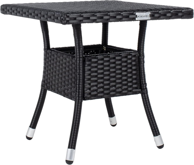 Outdoor Collection Edna Black/White Cushion 3-Piece Lounge Set PAT7719A