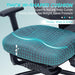 Ergonomic Office Chair with Footrest, 90-160° Reclining Mesh Desk Chair