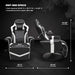 900 Gaming Recliner - Video Games Console Recliner Chair, Computer Recliner, Adjustable Leg Rest and Recline, Recliner with Cupholder, Reclining Gaming Chair with Footrest - White